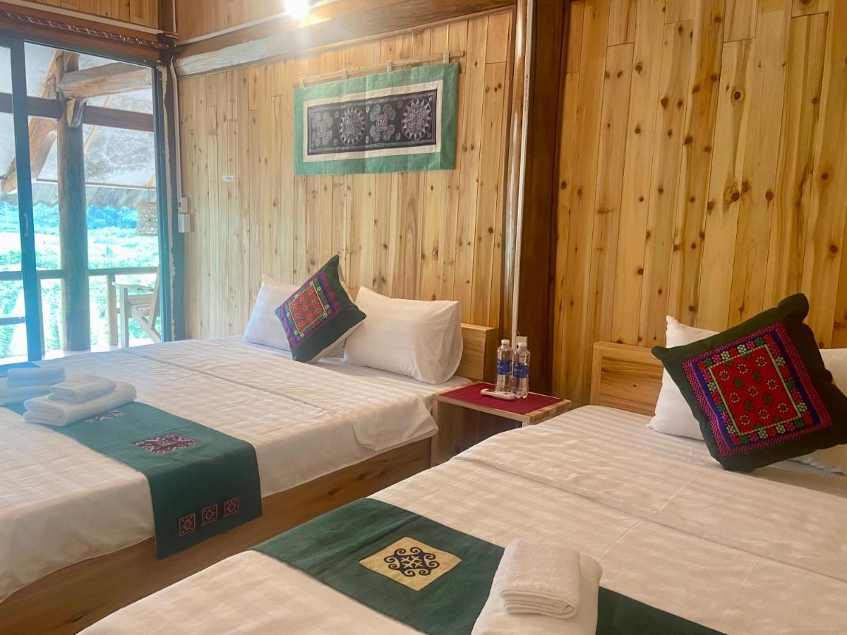 Le Chalet Homestay Bac Ha  Extérieur photo